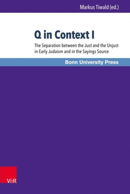 Markus Tiwald - Q in Context I, E-bok