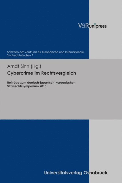 Arndt Sinn - Cybercrime im Rechtsvergleich, E-bok