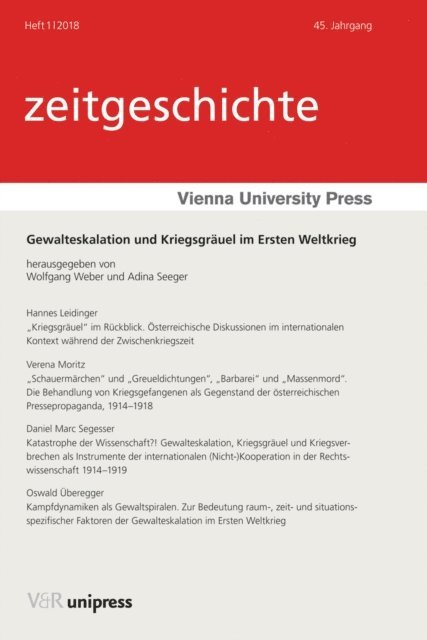 Adina Seeger, Wolfgang Weber - Gewalteskalation und Kriegsgräuel im Ersten Weltkrieg, E-bok