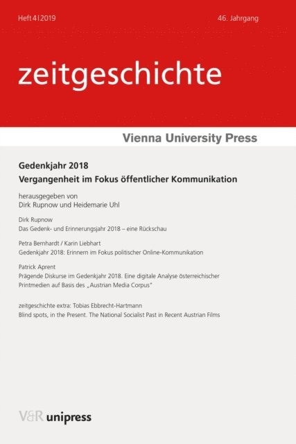 Heidemarie Uhl, Dirk Rupnow - Gedenkjahr 2018, E-bok
