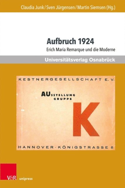Martin Siemsen, Sven Jurgensen, Claudia Junk - Aufbruch 1924, E-bok