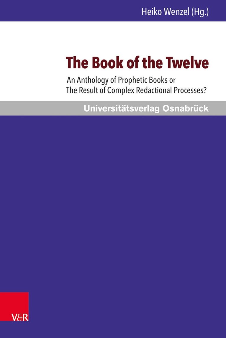 Heiko Wenzel - Book of the Twelve, Inbunden