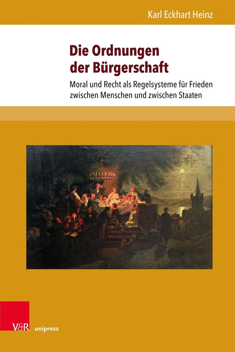 Karl Eckhart Heinz - Die Ordnungen der Bürgerschaft, Inbunden. Tillgänglighet: Tillfälligt slut