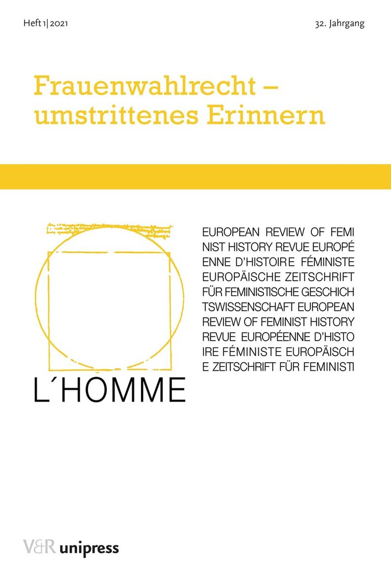 Birgitta Bader-Zaar, Mineke Bosch - Frauenwahlrecht – umstrittenes Erinnern, Häftad