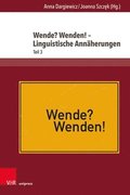 Wende? Wenden! - Linguistische Annaherungen: Teil 3