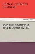 Diary from November 12, 1862, to October 18, 1863