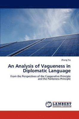 Zhang Na - Analysis of Vagueness in Diplomatic Language, Häftad. Tillgänglighet: Lägg i varukorg
