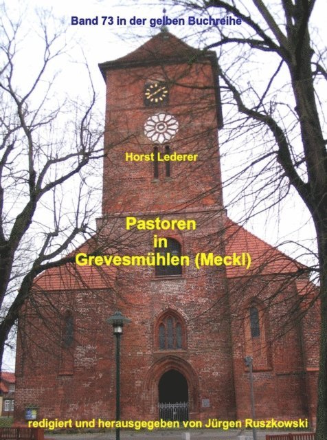 Horst Lederer - Pastoren in Grevesmühlen, E-bok