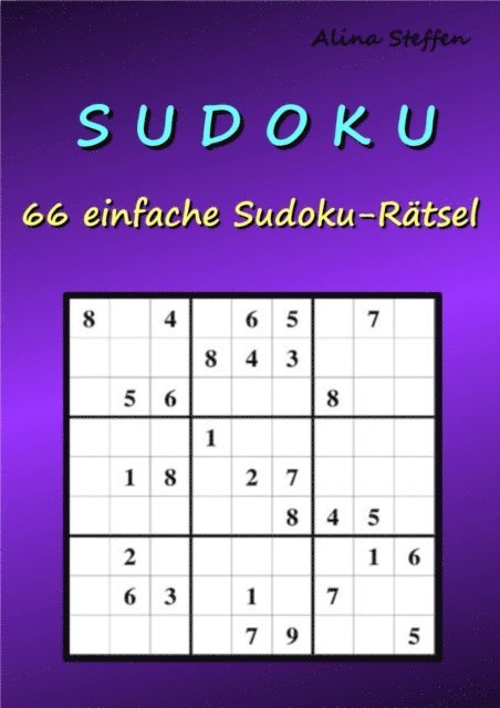 Alina Steffen - S U D O K U, E-bok. Tillgänglighet: Lägg i varukorg