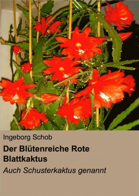 Ingeborg Schob - Der Blütenreiche Rote Blattkaktus, E-bok