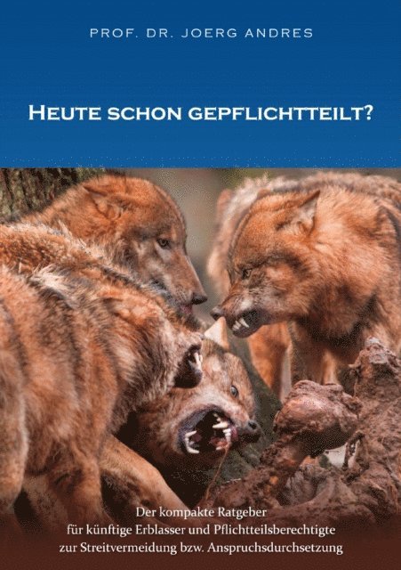 Prof. Dr. Joerg Andres - Heute schon gepflichtteilt?, E-bok. Tillgänglighet: Lägg i varukorg