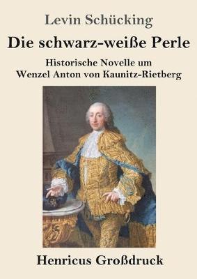 schwarz-weiße Perle (Großdruck)