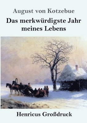 August Von Kotzebue - merkwürdigste Jahr meines Lebens (Großdruck), Häftad