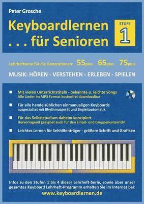 Peter Grosche - Keyboardlernen für Senioren (Stufe 1), Häftad