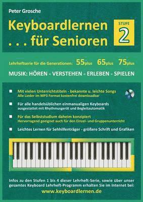 Peter Grosche - Keyboardlernen für Senioren (Stufe 2), Häftad