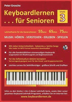 Peter Grosche - Keyboardlernen für Senioren (Stufe 3), Häftad