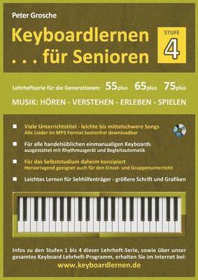Peter Grosche - Keyboardlernen für Senioren (Stufe 4), Häftad