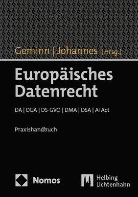 Christian L. Geminn, Paul C. Johannes - Europäisches Datenrecht, Inbunden. Tillgänglighet: Lägg i varukorg