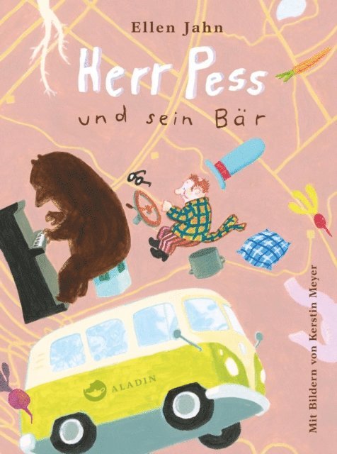 Ellen Jahn - Herr Pess und sein Bär, E-bok