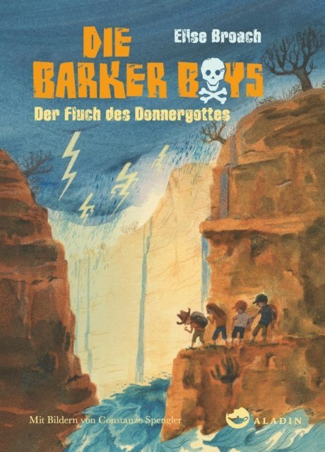 Elise Broach - Die Barker Boys. Band 3: Der Fluch des Donnergottes, E-bok