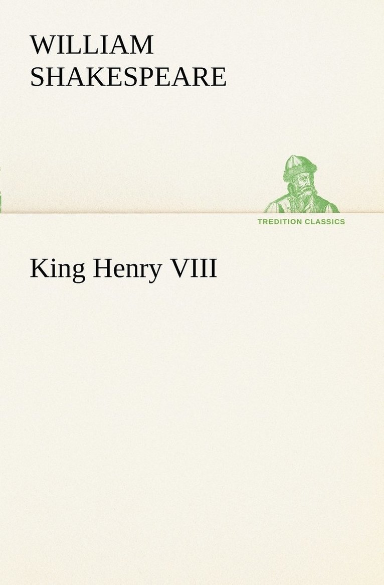 William Shakespeare - King Henry VIII, Häftad