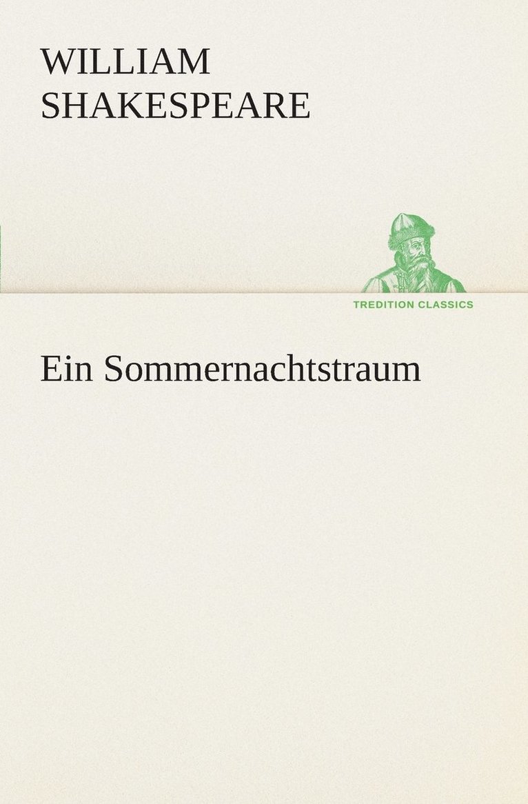William Shakespeare - Sommernachtstraum, Häftad