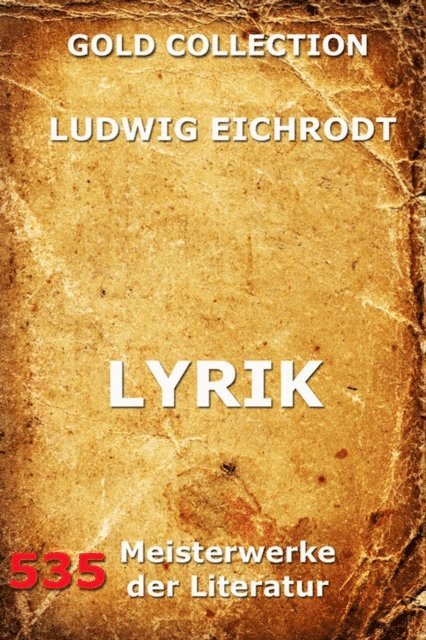 Ludwig Eichrodt - Lyrik, E-bok. Tillgänglighet: Lägg i varukorg