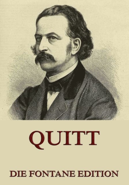 Theodor Fontane - Quitt, E-bok