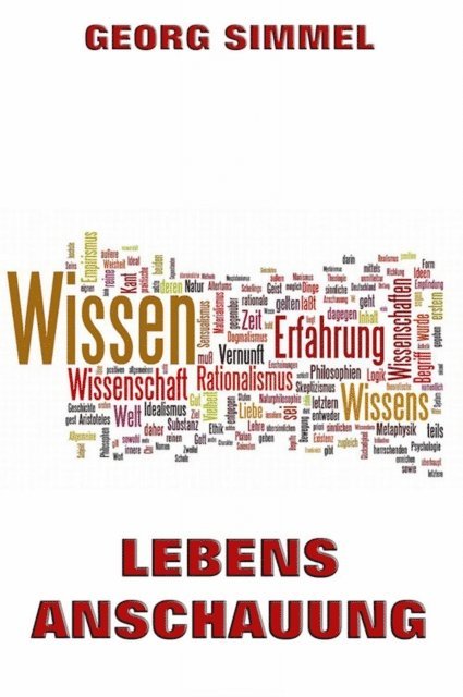 Georg Simmel - Lebensanschauung, E-bok