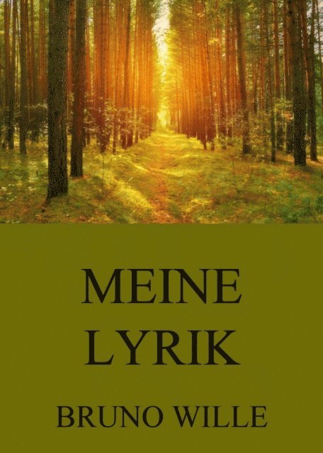 Bruno Wille - Meine Lyrik, E-bok