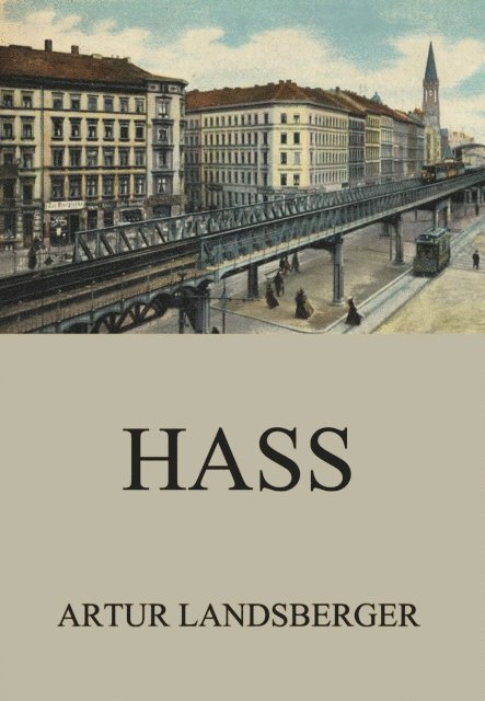 Artur Landsberger - Hass, E-bok