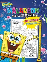 e-Bok Svampbob. Målarbok med klistermärken