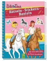 Bibi & Tina -  Rätseln - Stickern - Basteln, Häftad