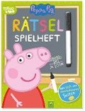Peppa Pig -  Rtsel-Spielheft. Mit Stift und abwischbaren Seiten
