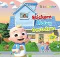 CoComelon - Stickern, Malen, Gestalten: Mit 250 Stickern. Fr Kinder ab 3 Jahren