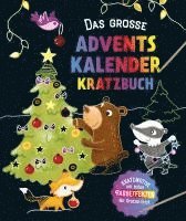 Das große Adventskalender Kritzel-Kratzel Buch, Häftad