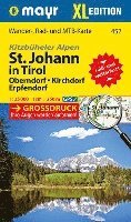Kitzbüheler Alpen, St. Johann in Tirol XL, Oberndorf, Kirchdorf, Erpfendorf . 1:25000
