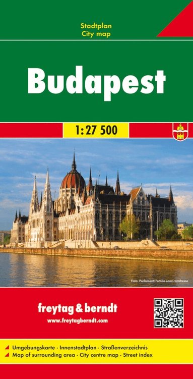 Freytag-Berndt - Budapest, City Plan 1:27.500, Övrigt