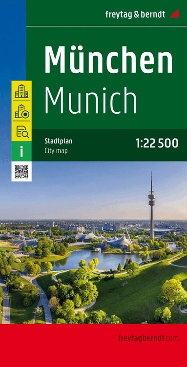 Freytag-Berndt - Munich, City Plan 1:22.500, Övrigt