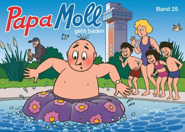 Jurg Lendenmann - Papa Moll geht baden, E-bok