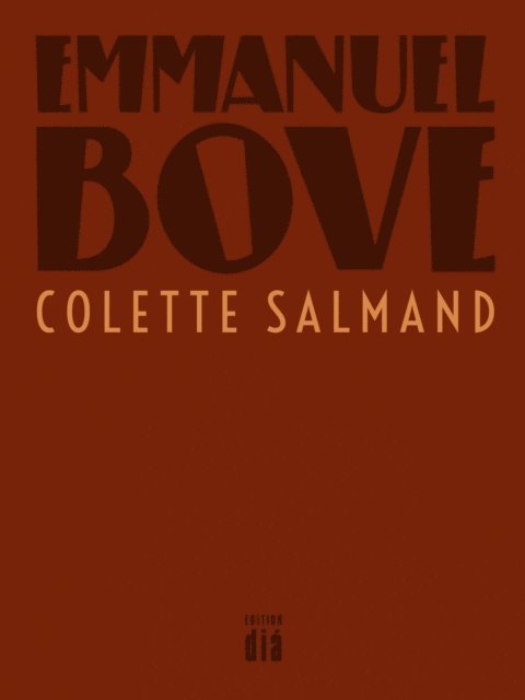 Emmanuel Bove - Colette Salmand, E-bok