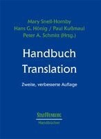 Mary Snell-Hornby, Hans G. Hönig, Paul Kußmaul - Handbuch Translation, Häftad