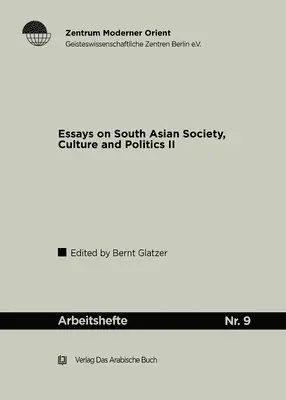 Bernt Glatzer - Essays on South Asian Society, Culture and Polities (II), Häftad. Tillgänglighet: Lägg i varukorg