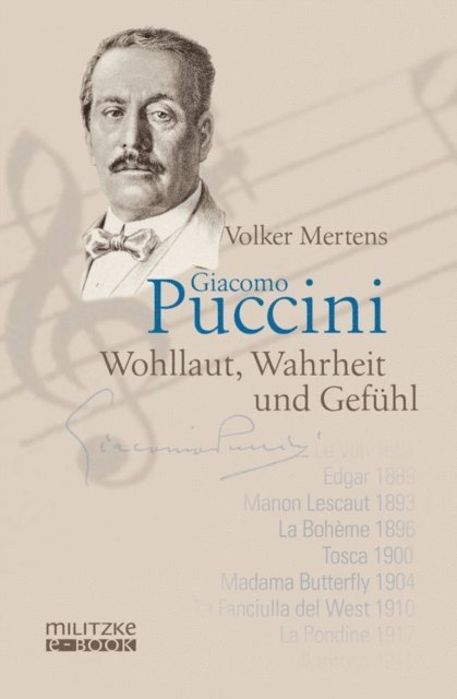 Volker Mertens - Giacomo Puccini, E-bok
