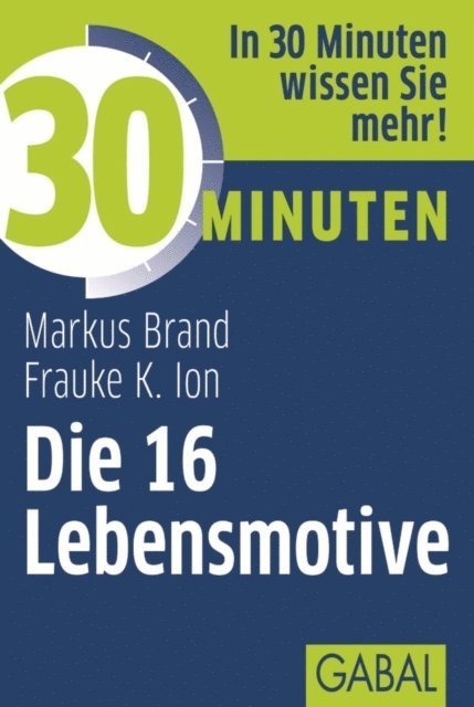 Markus Brand, Frauke Ion - 30 Minuten Die 16 Lebensmotive, E-bok