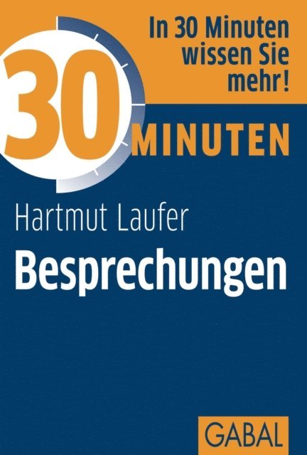 Hartmut Laufer - 30 Minuten Besprechungen, E-bok