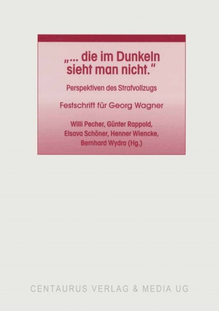 Henner Wiencke, Bernhard Wydra, Elsava Schoner, Gunter Rappold, Willi Pecher - "... die im Dunkeln sieht man nicht", E-bok