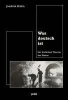 Joachim Bruhn - Was deutsch ist, Häftad. Tillgänglighet: Lägg i varukorg