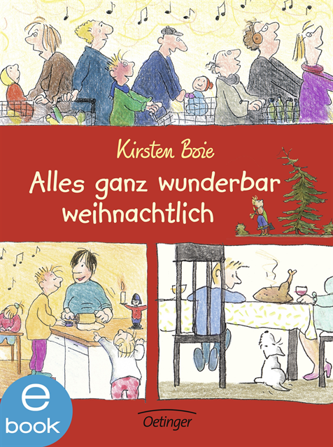 Kirsten Boie - Alles ganz wunderbar weihnachtlich, E-bok