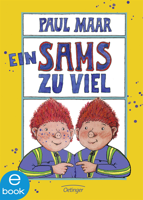 Paul Maar - Das Sams 8. Ein Sams zu viel, E-bok